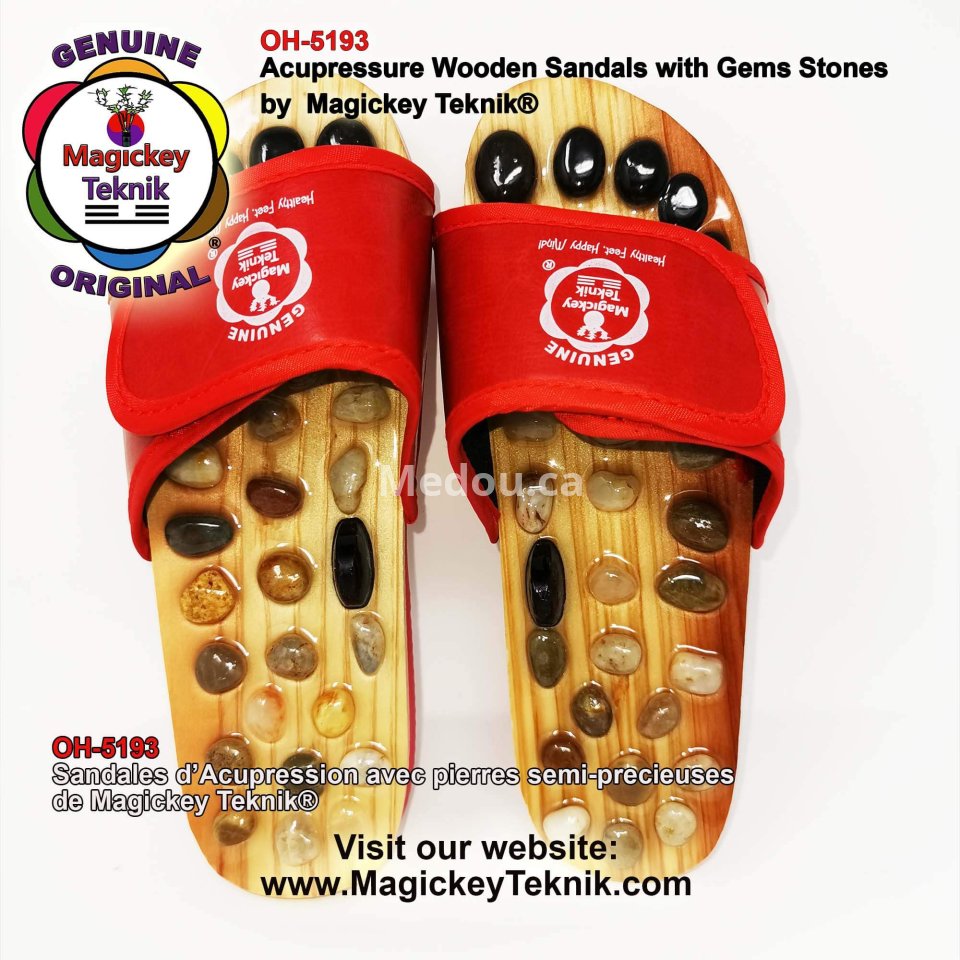 OH-5193 – Sandalias de masaje con acupresión Magickey Teknik®