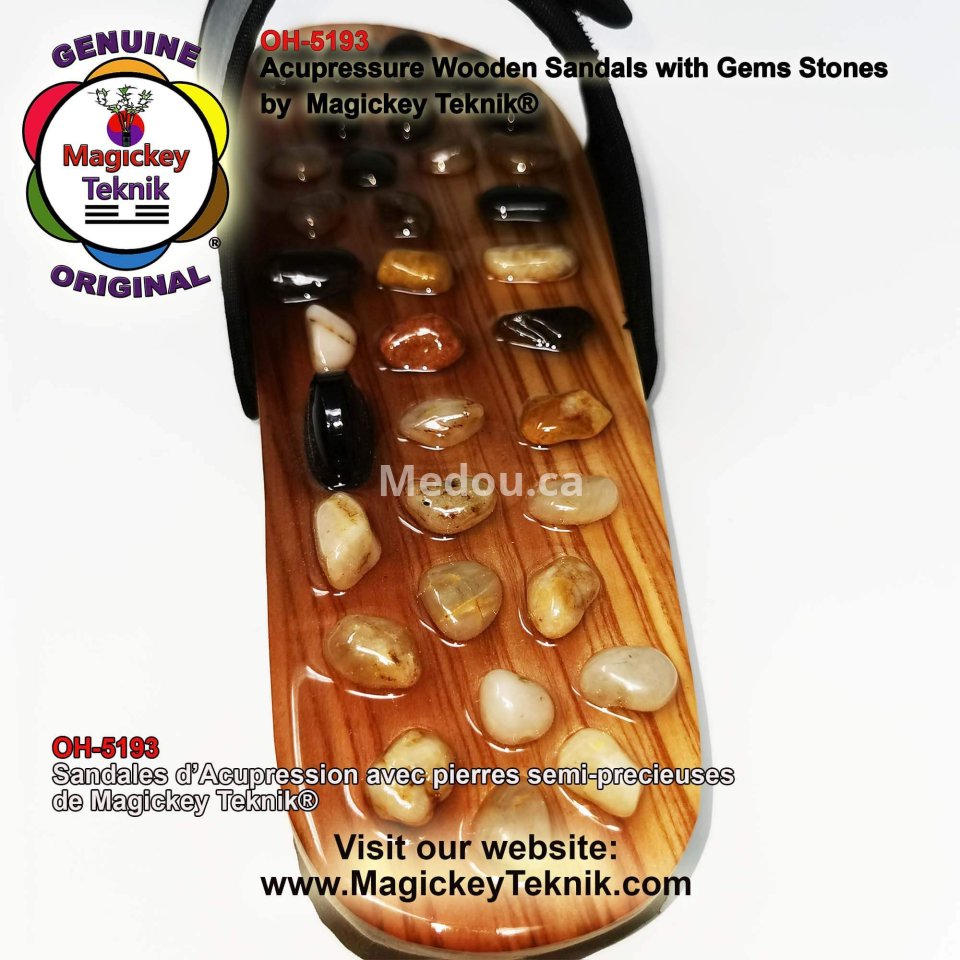 OH-5193 – Sandalias de masaje con acupresión Magickey Teknik®