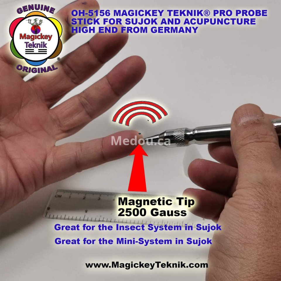 OH-5156 – un stylet de pression magnetique Magickey Teknik®, 2500 Gauss