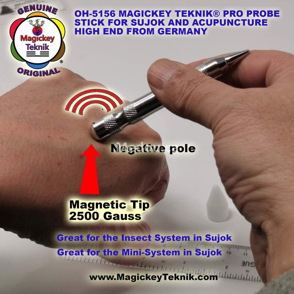 OH-5156 – un stylet de pression magnetique Magickey Teknik®, 2500 Gauss