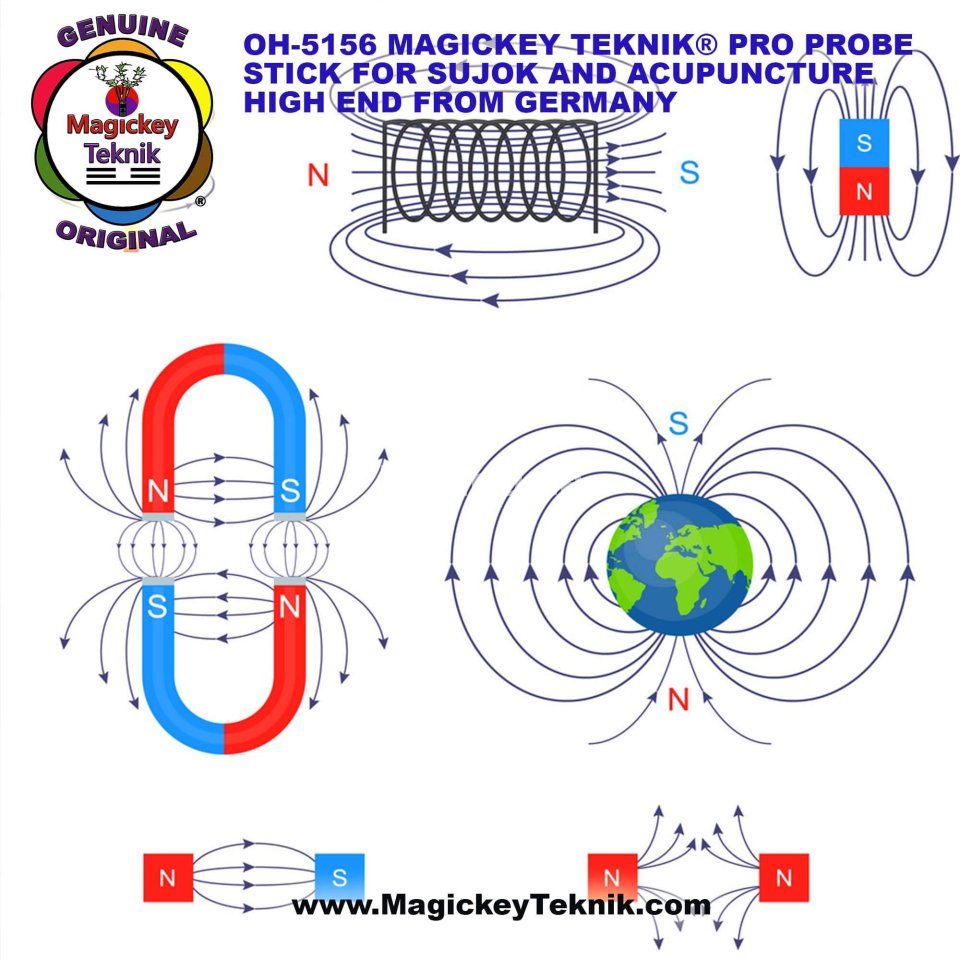 OH-5156 – un stylet de pression magnetique Magickey Teknik®, 2500 Gauss